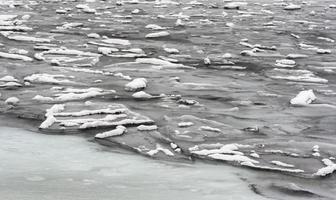 ghiaccio marino sporco foto