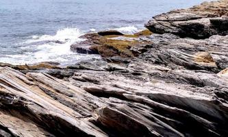 costa vicino a newport rhode island foto