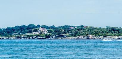 faro di Castle Hill a Newport, Rhode Island foto