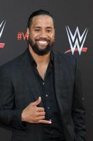 los angeles 6 giugno - jimmy uso, jonathan solofa fatu jr al wwe per la tua considerazione evento presso l'accademia televisiva saban media center il 6 giugno 2018 a nord hollywood, ca foto