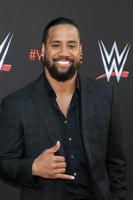 los angeles 6 giugno - jimmy uso, jonathan solofa fatu jr al wwe per la tua considerazione evento presso l'accademia televisiva saban media center il 6 giugno 2018 a nord hollywood, ca foto