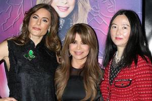 los angeles 7 dicembre - abigail posner, paula abdul, christine xu all'evento stampa uplive worldstage al w hotel hollywood il 7 dicembre 2021 a los angeles, ca foto