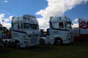 Whitchurch nello Shropshire nel Regno Unito nel giugno 2022. Una vista di alcuni camion foto