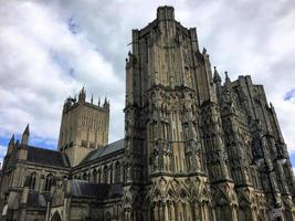 una vista dell'abbazia di Westminster a Londra foto