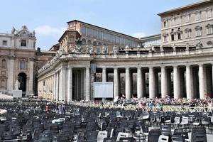 città del vaticano in italia nell'agosto 2010. una vista del vaticano foto