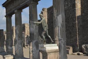 rovine di pompei, italia foto