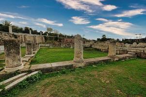 il sito archeologico di kerameikos ad Atene, in Grecia foto