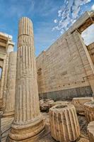 propilea, l'ingresso dell'acropoli di Atene foto