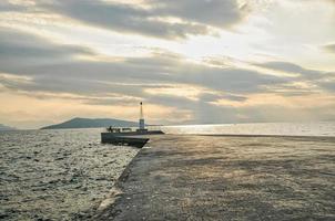 egina isola saronicos grecia foto