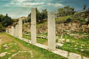 agorà romana ad Atene in Grecia foto