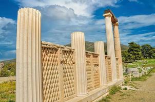 tempio di asklepios, epidauro, grecia foto