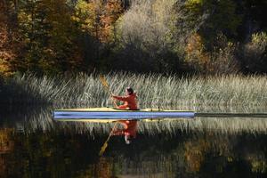 kayak de otoño foto