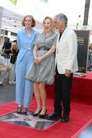 los angeles - 25 aprile hannah einbinder, jean smart, joe mantegna alla cerimonia di jean smart sulla hollywood walk of fame il 25 aprile 2022 a los angeles, ca foto