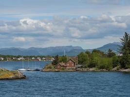 Stavanger città in Norvegia foto