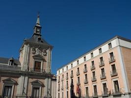 città di madrid in spagna foto