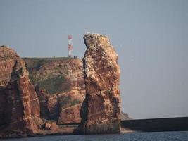 l'isola di Helgoland foto