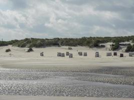 l'isola di Spiekeroog in Germania foto