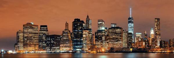 Manhattan di notte