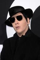 los angeles 17 ottobre - marilyn manson alla premiere di halloween al tcl teatro cinese imax il 17 ottobre 2018 a los angeles, ca foto