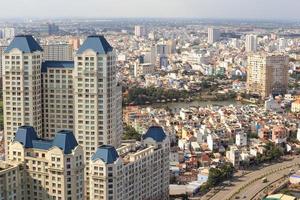 panorama di Ho Chi Minh City, Saigon Vietnam