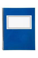 manuale scolastico blu