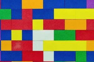 pavimenti in schiuma colorata per bambini foto