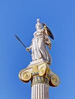 Statua della dea Atena, Atene, Grecia