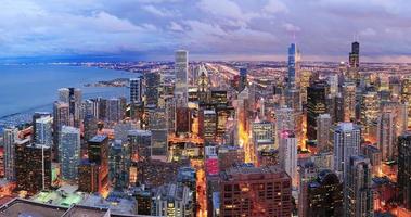 Chicago skyline panorama vista aerea foto