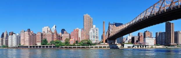 ponte di Queensborough di New York City foto