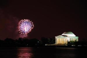 spettacolo pirotecnico di Washington DC foto