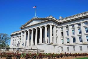 edificio del dipartimento del tesoro degli Stati Uniti, Washington DC foto