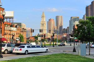 via della città di Boston foto