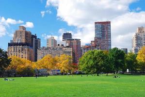 parco centrale di manhattan di new york city foto