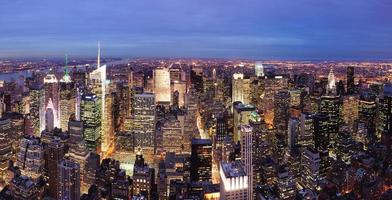 New York City Manhattan Times Square notte foto