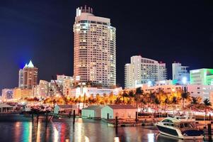 strada di Miami South Beach foto