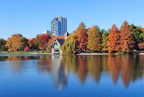 autunno del parco centrale di new york city foto