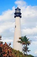 Cape Florida Light Lighthouse Miami foto