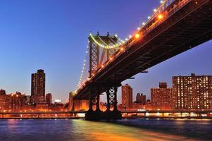 ponte di New York City Manhattan foto