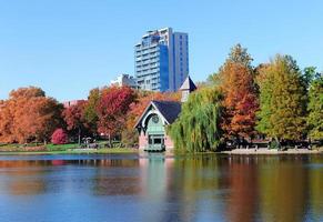 autunno del parco centrale di new york city foto