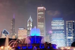 fontana di Chicago Buckingham foto