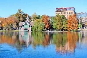 autunno del parco centrale di new york city foto