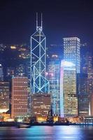 Hong Kong di notte foto