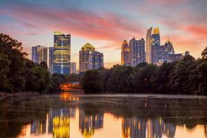 piemonte park nel centro di atlanta city negli stati uniti foto