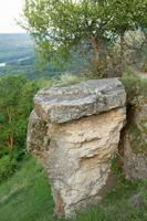 fotografia con la bellissima natura dalla Moldavia in estate. paesaggio in europa. foto