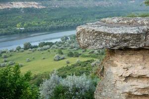 fotografia con la bellissima natura dalla Moldavia in estate. paesaggio in europa. foto