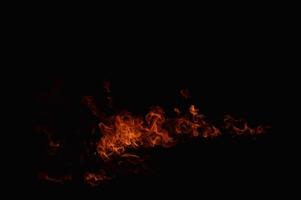 fiamme nella notte foto