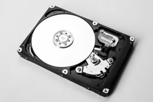 close up hard disk (hdd) foto