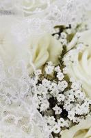 bouquet da sposa, da vicino foto