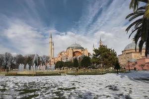 hagia sophia a sultanahmet, istanbul, turchia foto