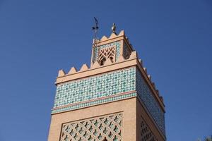 moulay el yazid moschea a marrakech, marocco foto